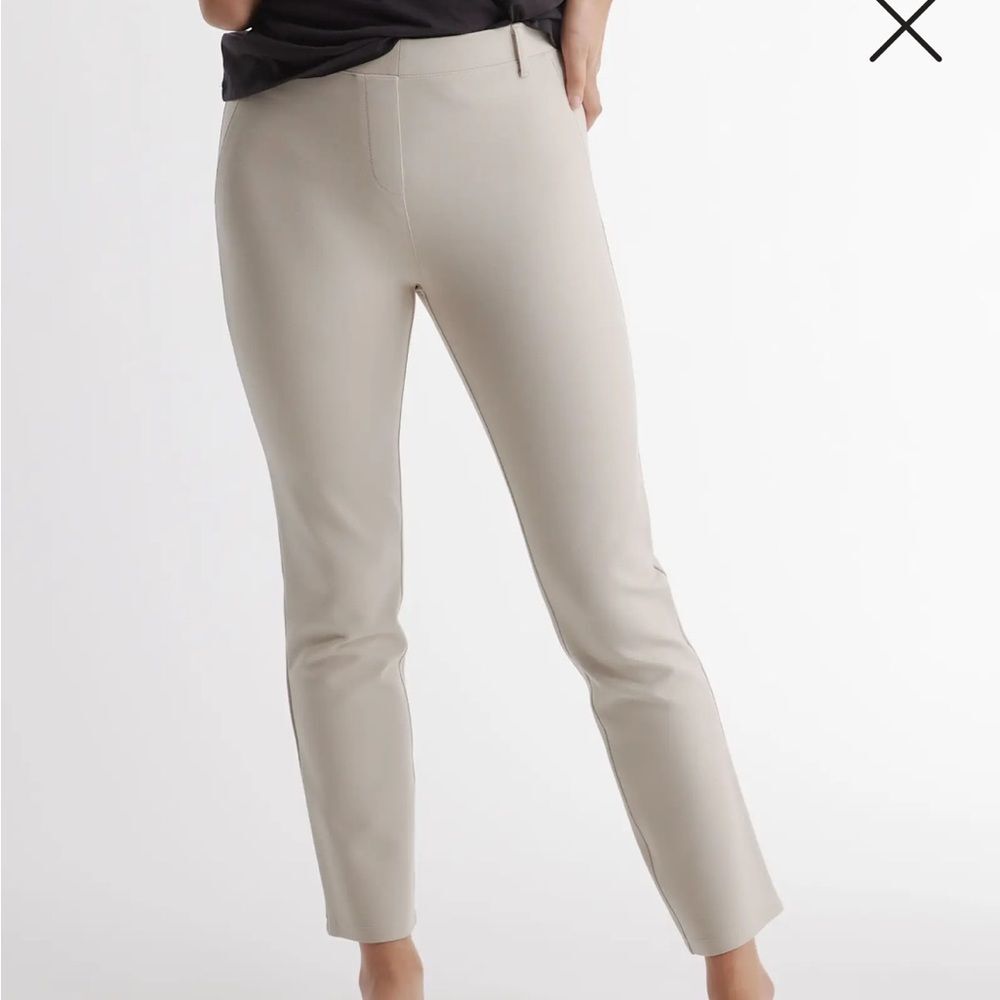 Quince XL Petite Ponte Knit Pants New With Tag